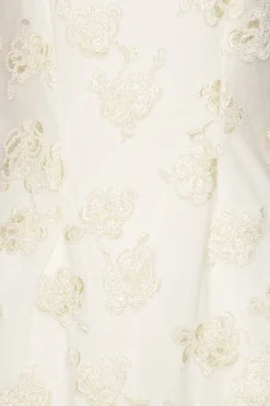 Bridal|Mini Dresses-ROTATE Birger Christensen Beaded Mini Dress Egret White Egret color