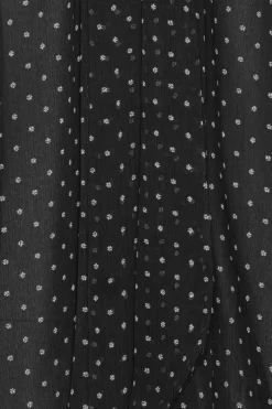 Tops-ROTATE Birger Christensen Halterneck Bow Top Black 1000 Black Comb. color