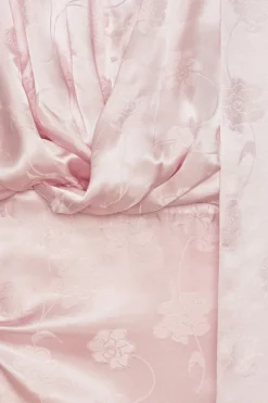 Mini Dresses|Dresses-ROTATE Birger Christensen Ls Mini Dress Light Pink Orchid Ice color