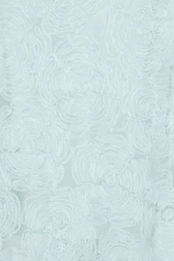 Maxi Dress|Dresses-ROTATE Birger Christensen Mesh Maxi Dress Blue Plein Air color