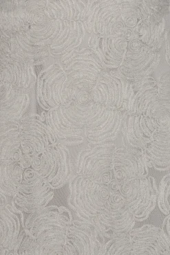 Mini Dresses|Dresses-ROTATE Birger Christensen Mesh Mini Dress Grey Violet Gray Violet color