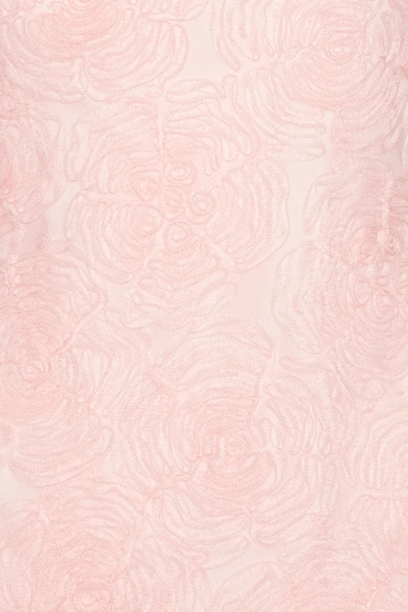 Tops-ROTATE Birger Christensen Mesh Sleeveless Top Light Pink Orchid Ice color