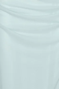 Maxi Dress|Dresses-ROTATE Birger Christensen One Shoulder Dress Light Blue Plein Air color