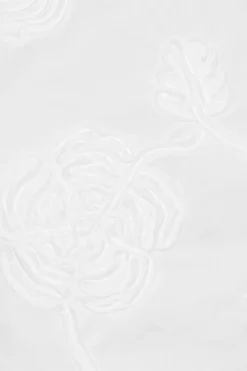 Tops-ROTATE Birger Christensen Puff Sleeve Cotton Top Bright White Bright White color