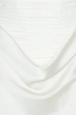 Bridal|Maxi Dress-ROTATE Birger Christensen Ruched Maxi Dress White Snow White color