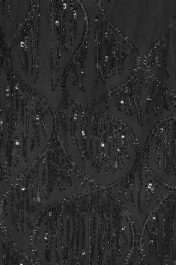 Skirts-ROTATE Birger Christensen Sequins Mini Skirt Black Black color