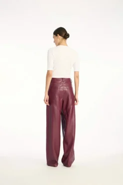 Tops-ROTATE Birger Christensen Short Sleeve T-shirt Bright White Bright White color