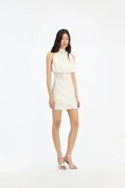 Bridal|Dresses-ROTATE Birger Christensen Sleeveless Dress White Egret color