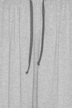 Pants-ROTATE Birger Christensen Stretchy Long Pants Light Grey Light Grey Melange color