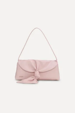 Bags-ROTATE Birger Christensen The Drape Bag Pink Leather Chalk Pink color