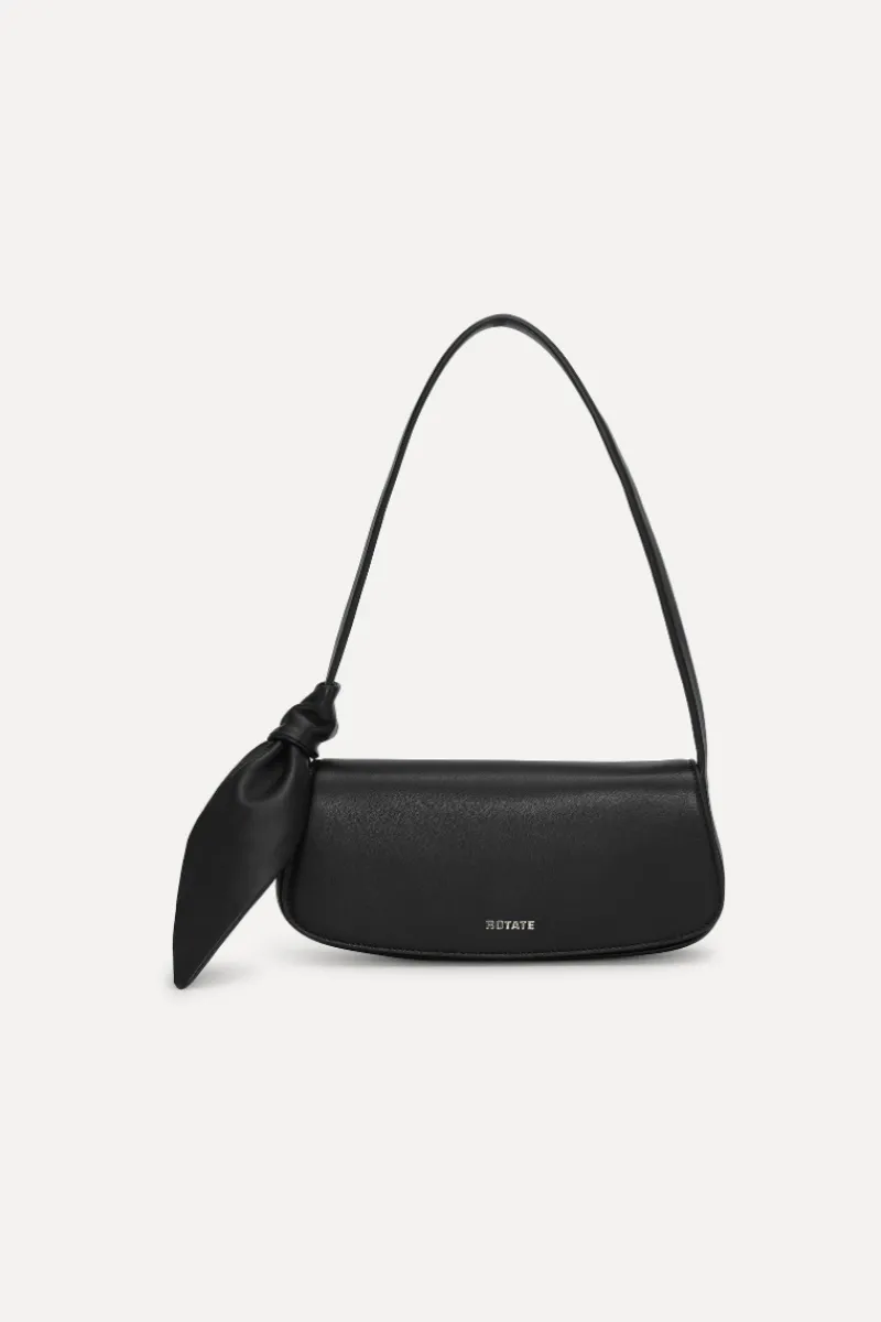 Bags-ROTATE Birger Christensen The Scarf Bag Black Leather Black color